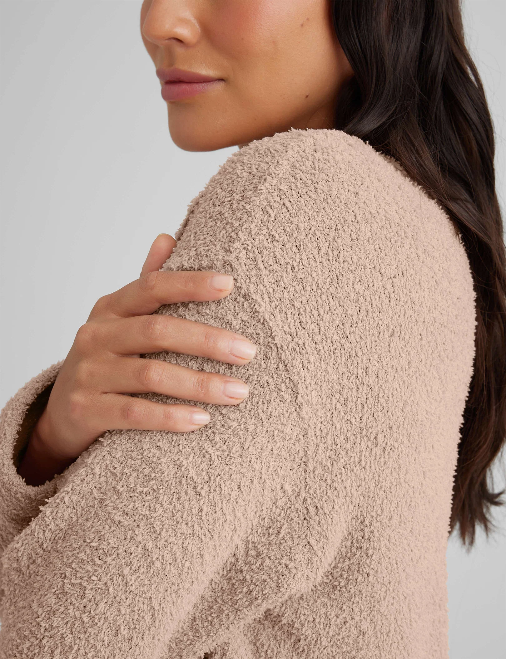 Women's Plush Crewneck Sweatshirt - Image 11