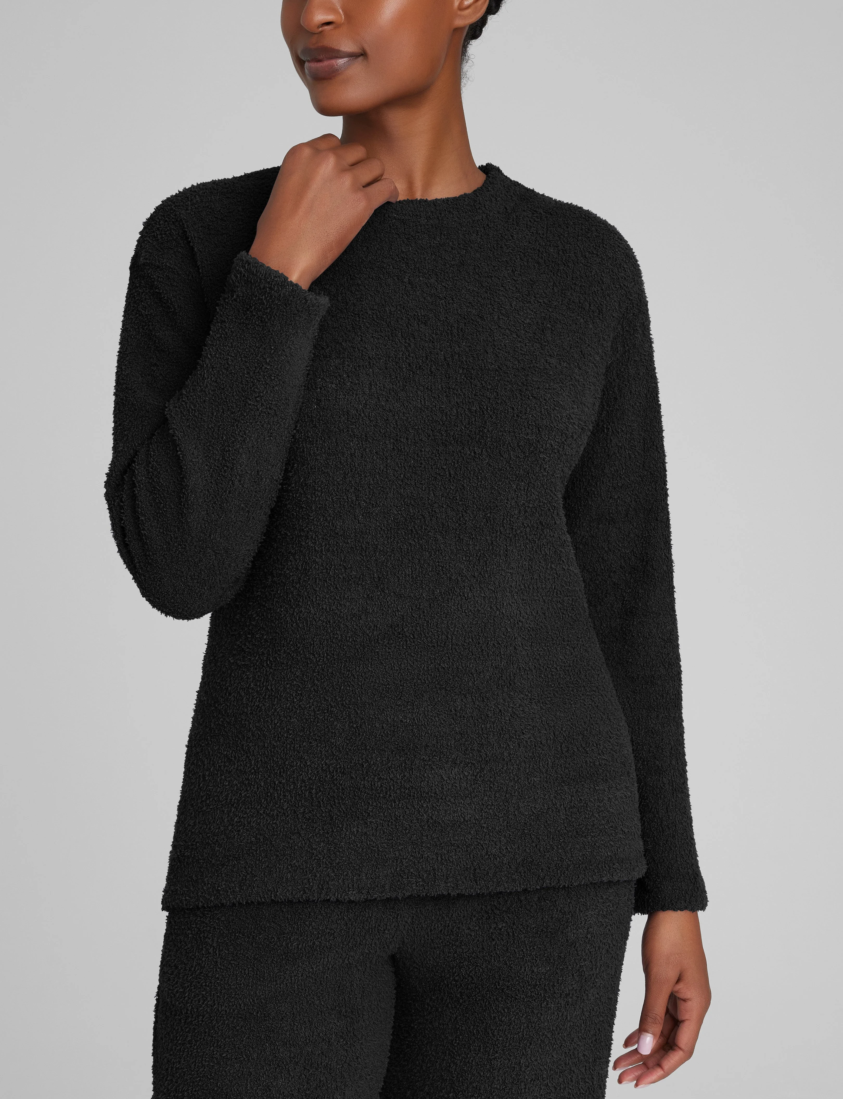 Women's Plush Crewneck Sweatshirt - Image 2
