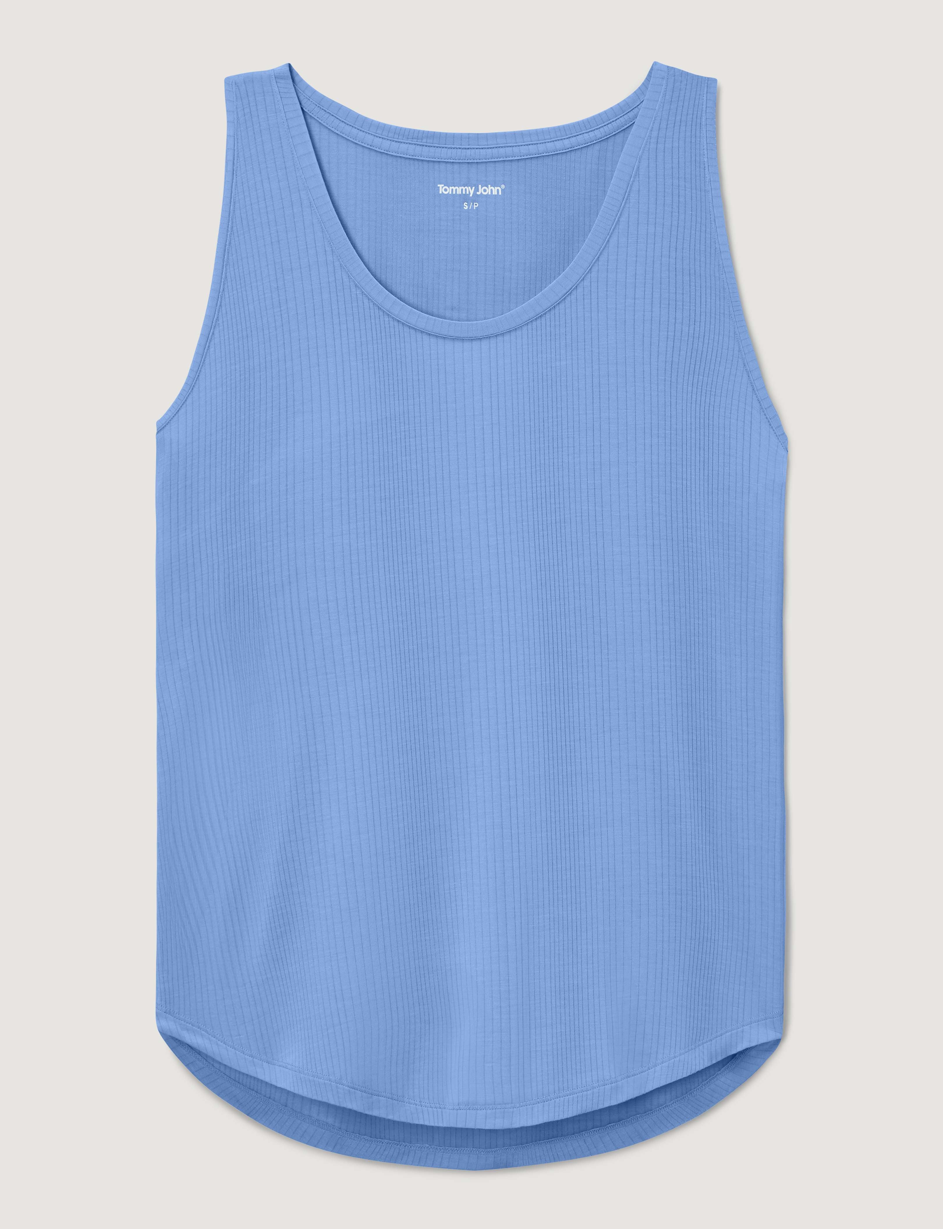 Women's Second Skin Luxe Rib Sleep Tank - Image 14