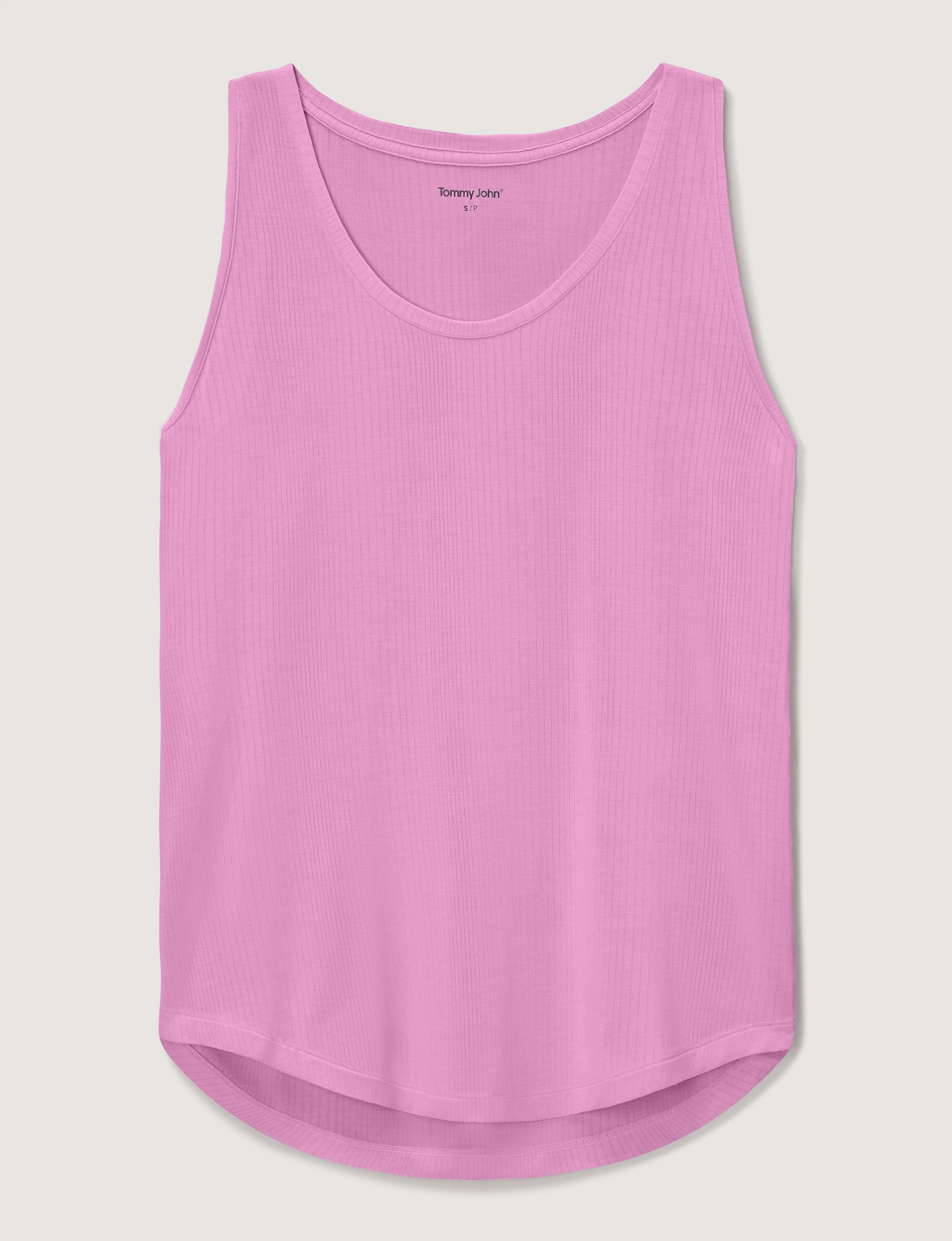 Women's Second Skin Luxe Rib Sleep Tank - Image 18