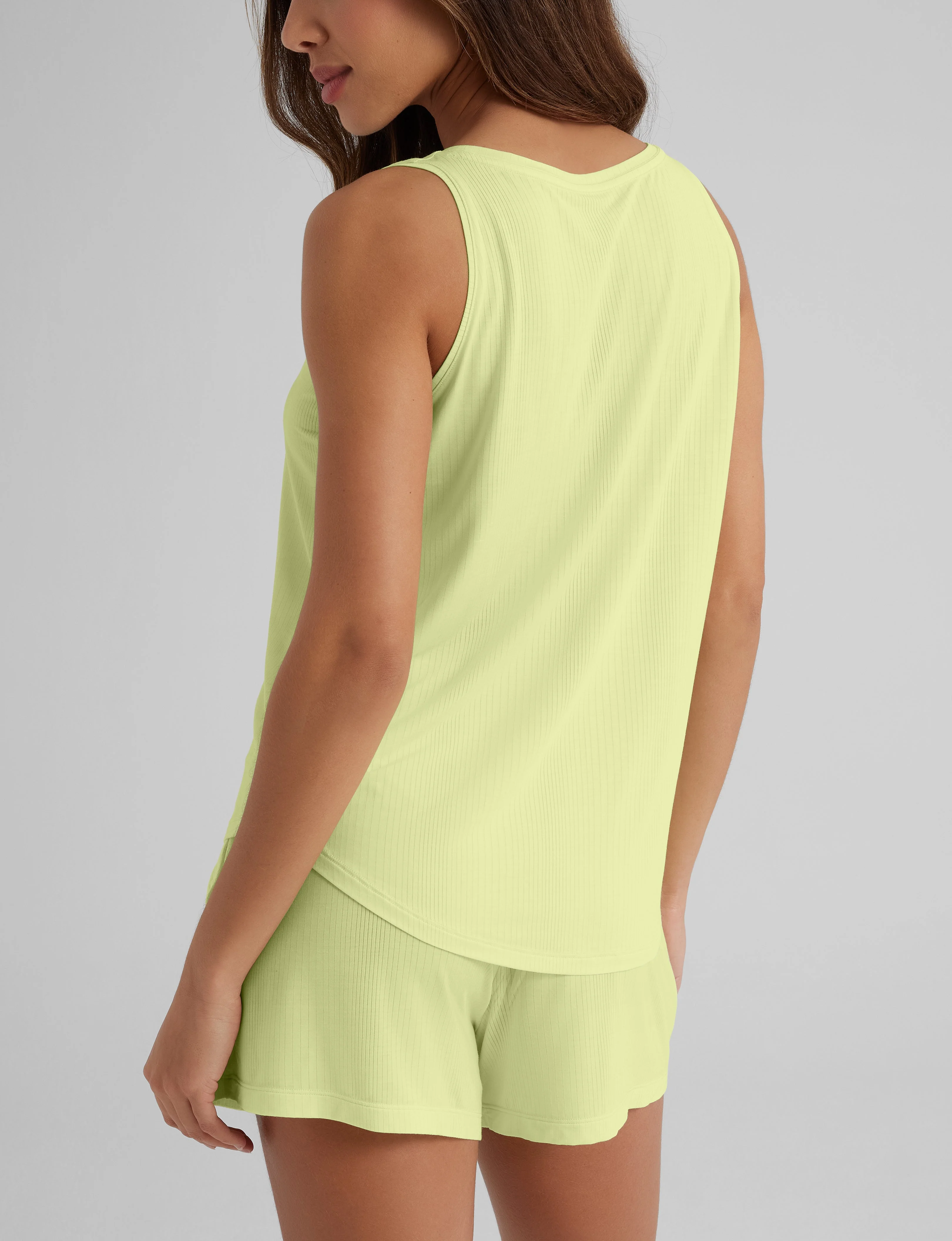 Women's Second Skin Luxe Rib Sleep Tank - Image 38