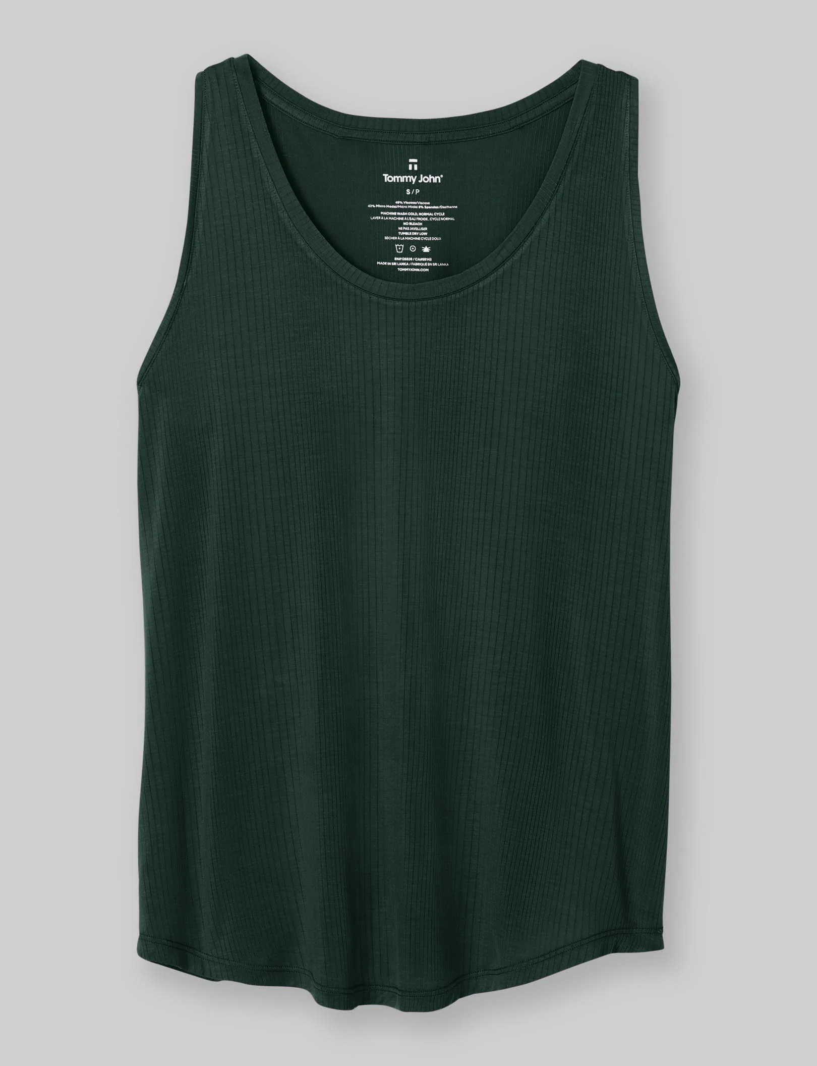 Women's Second Skin Luxe Rib Sleep Tank - Image 61
