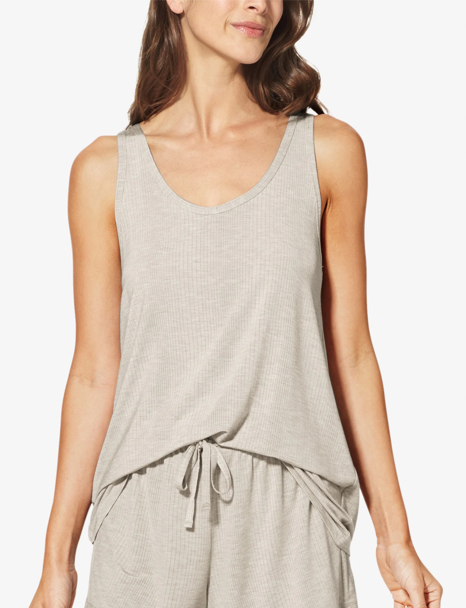 Women's Second Skin Luxe Rib Sleep Tank - Image 88
