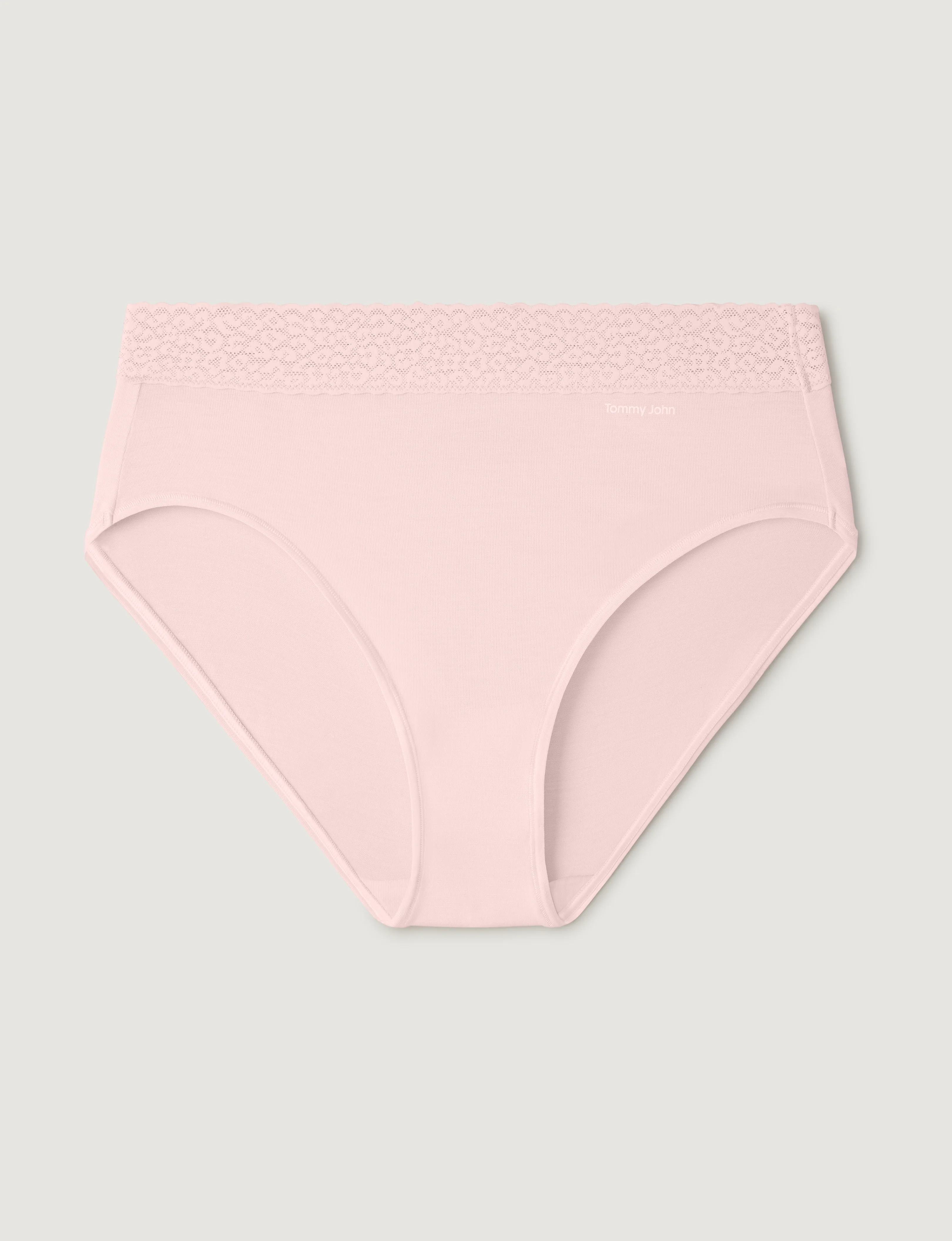Women's Second Skin High Rise Brief, Lace Waist - Image 25