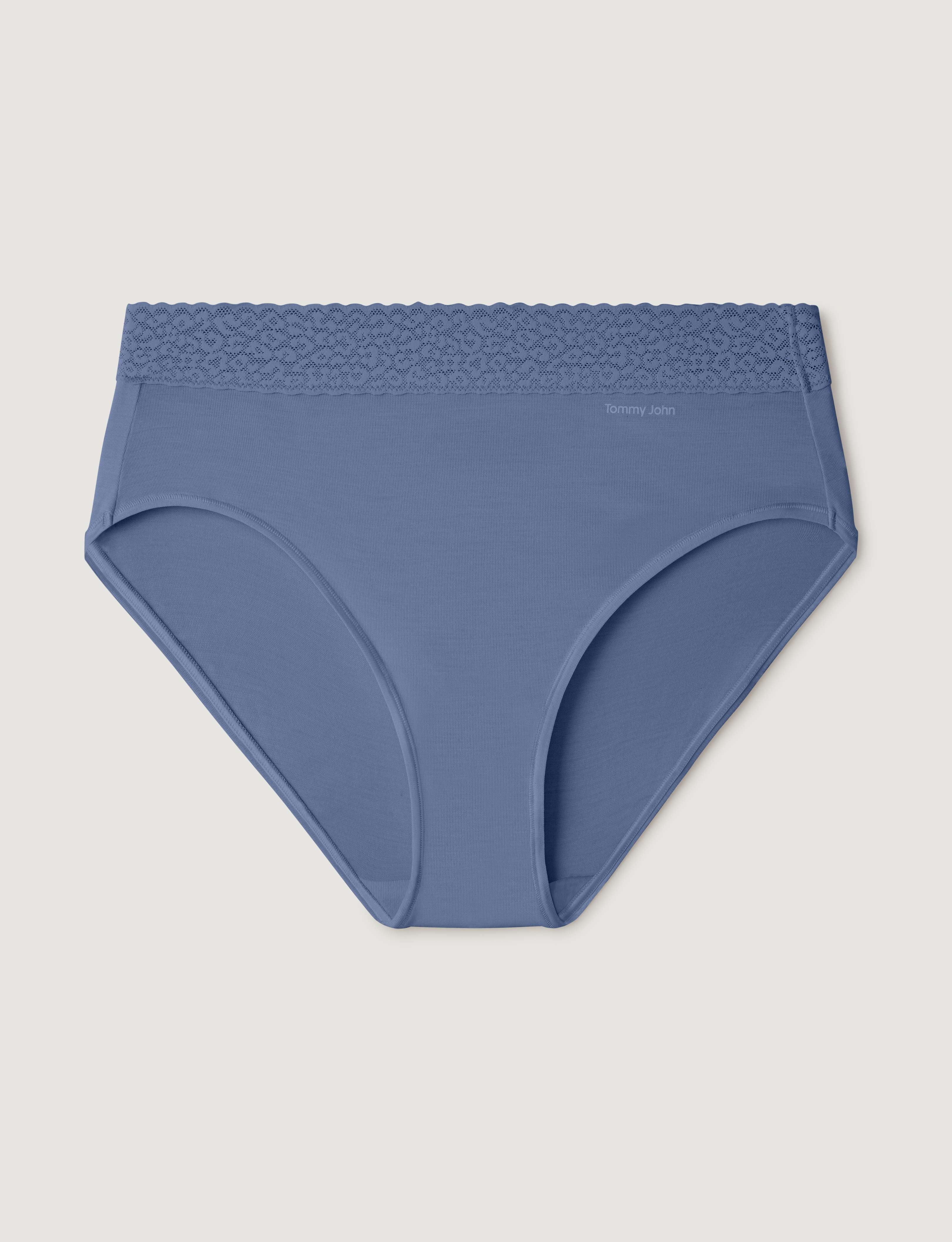 Women's Second Skin High Rise Brief, Lace Waist - Image 28