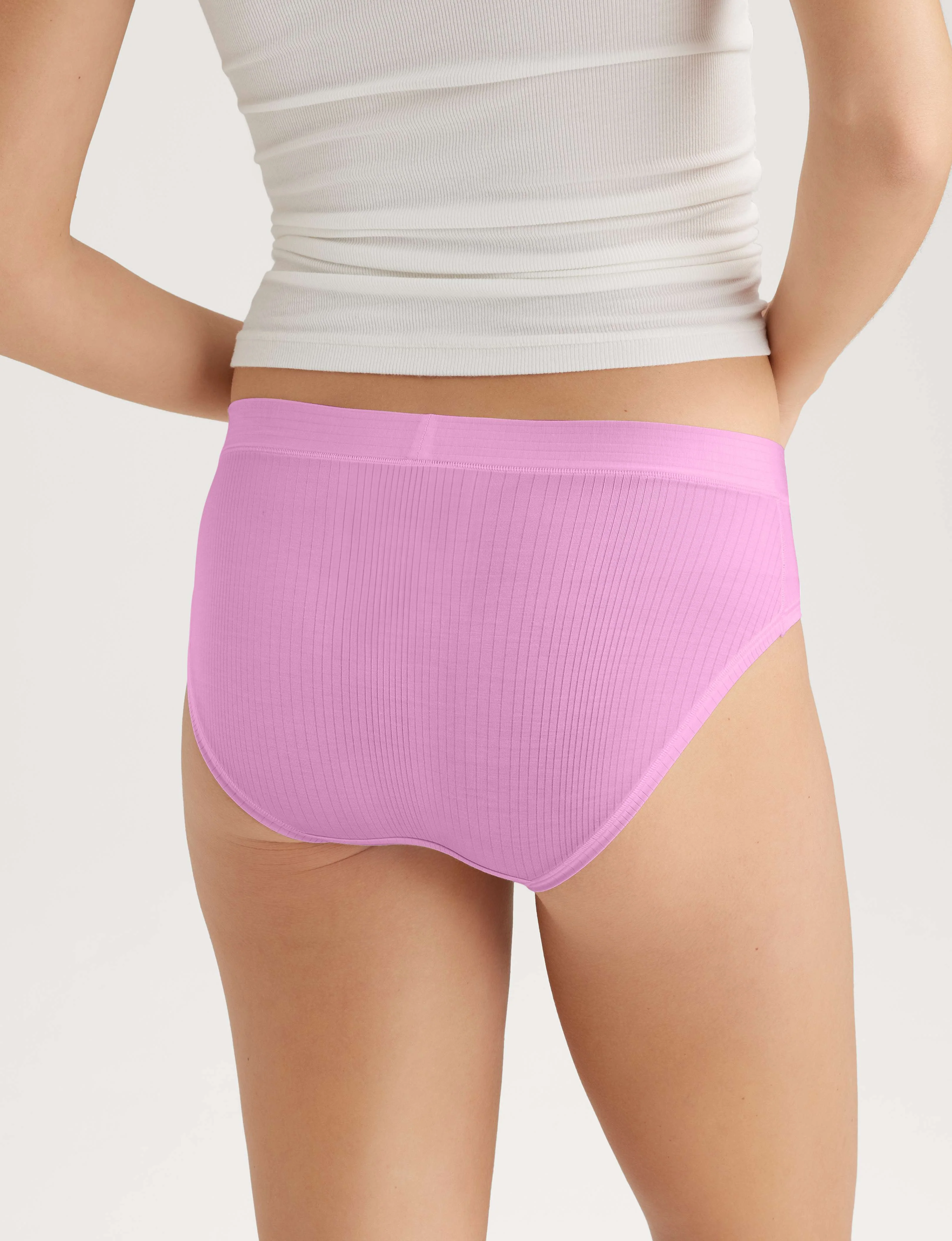 Women's Second Skin Luxe Rib Brief - Image 5