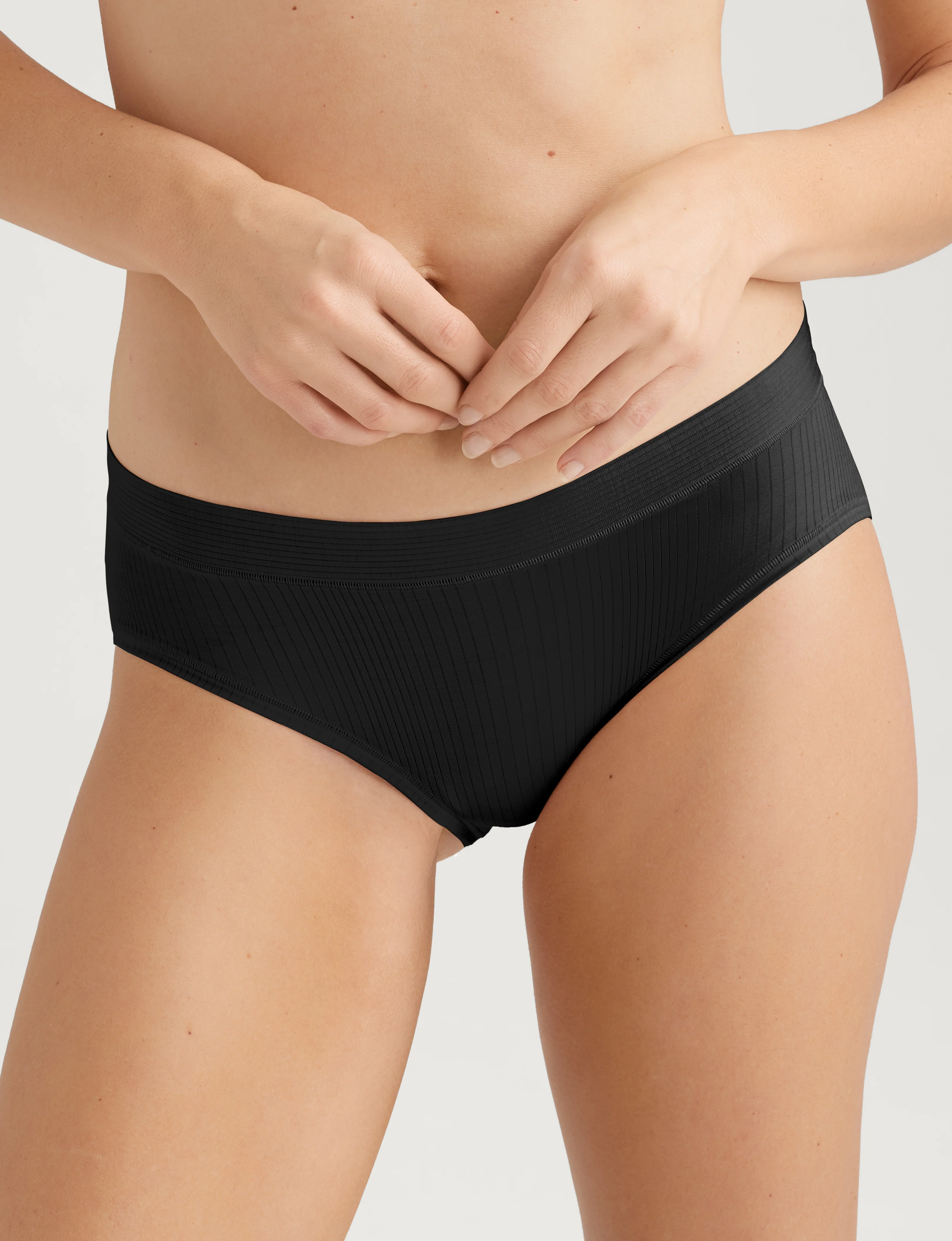 Women's Second Skin Luxe Rib Brief (3-Pack) - Image 3
