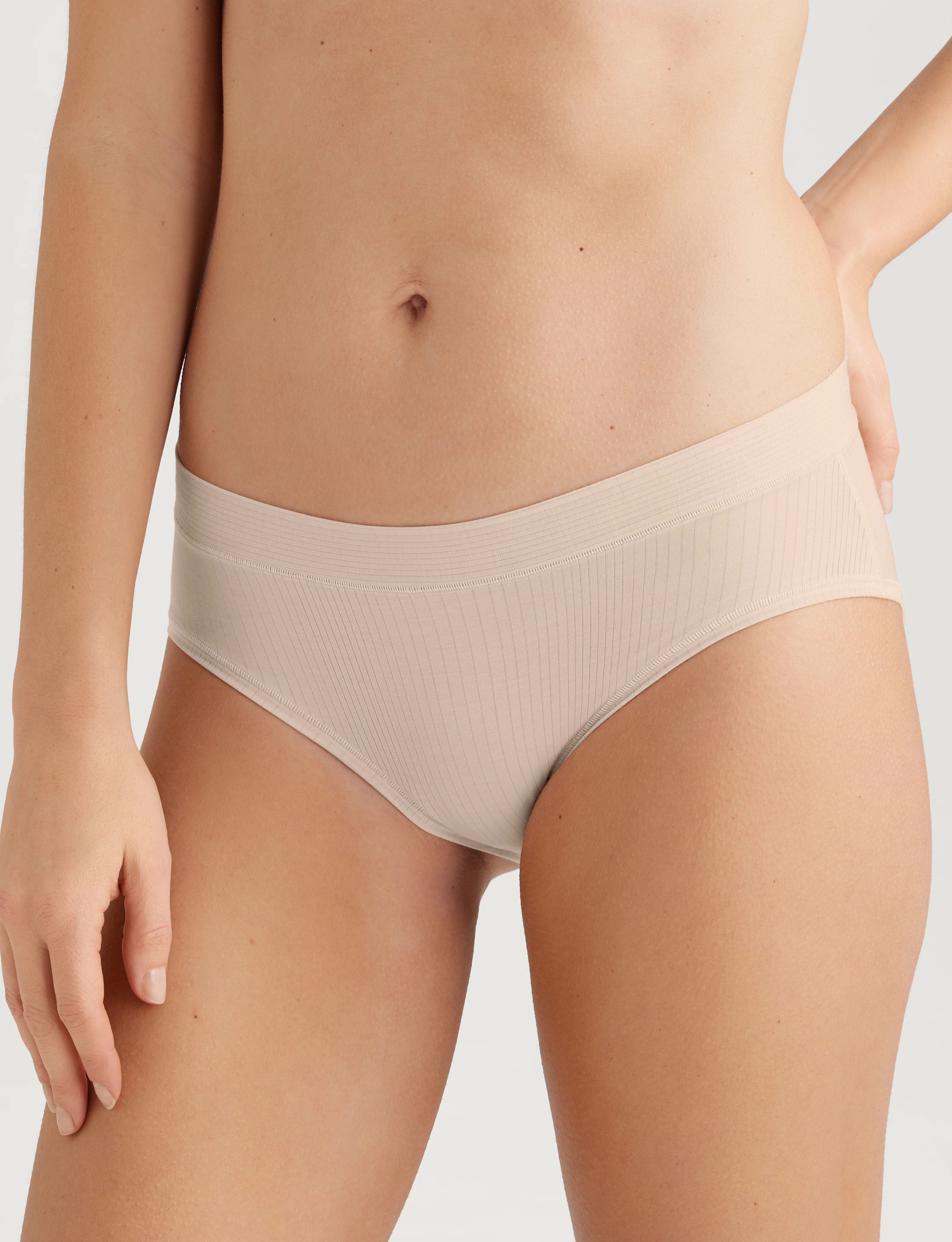 Women's Second Skin Luxe Rib Brief (3-Pack) - Image 4