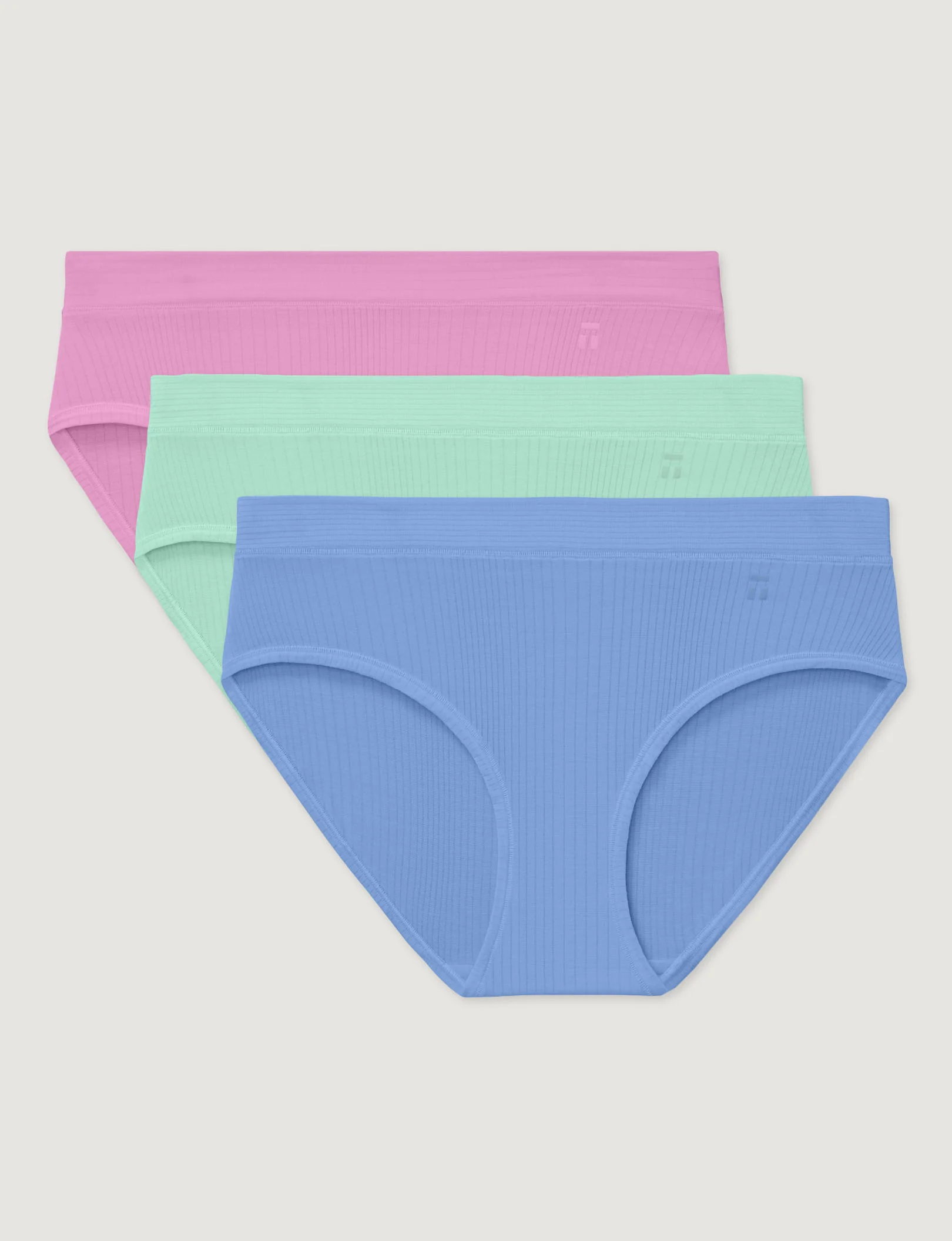 Women's Second Skin Luxe Rib Brief (3-Pack) - Image 6