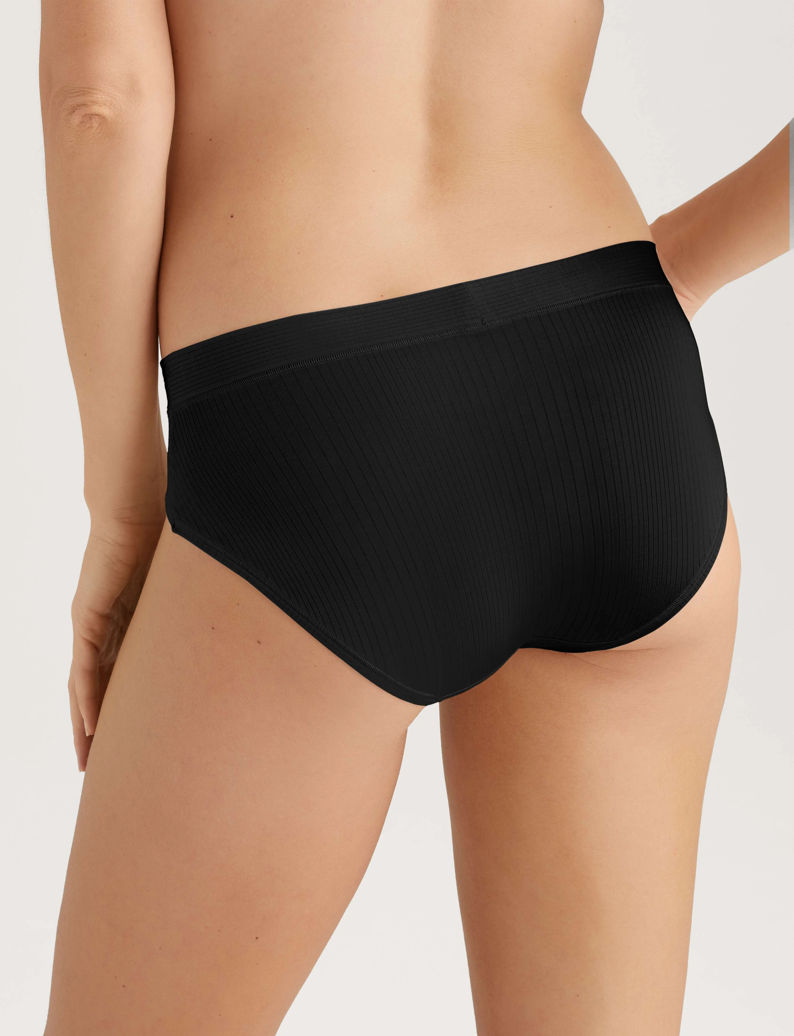 Women's Second Skin Luxe Rib Brief (5-Pack) - Image 2