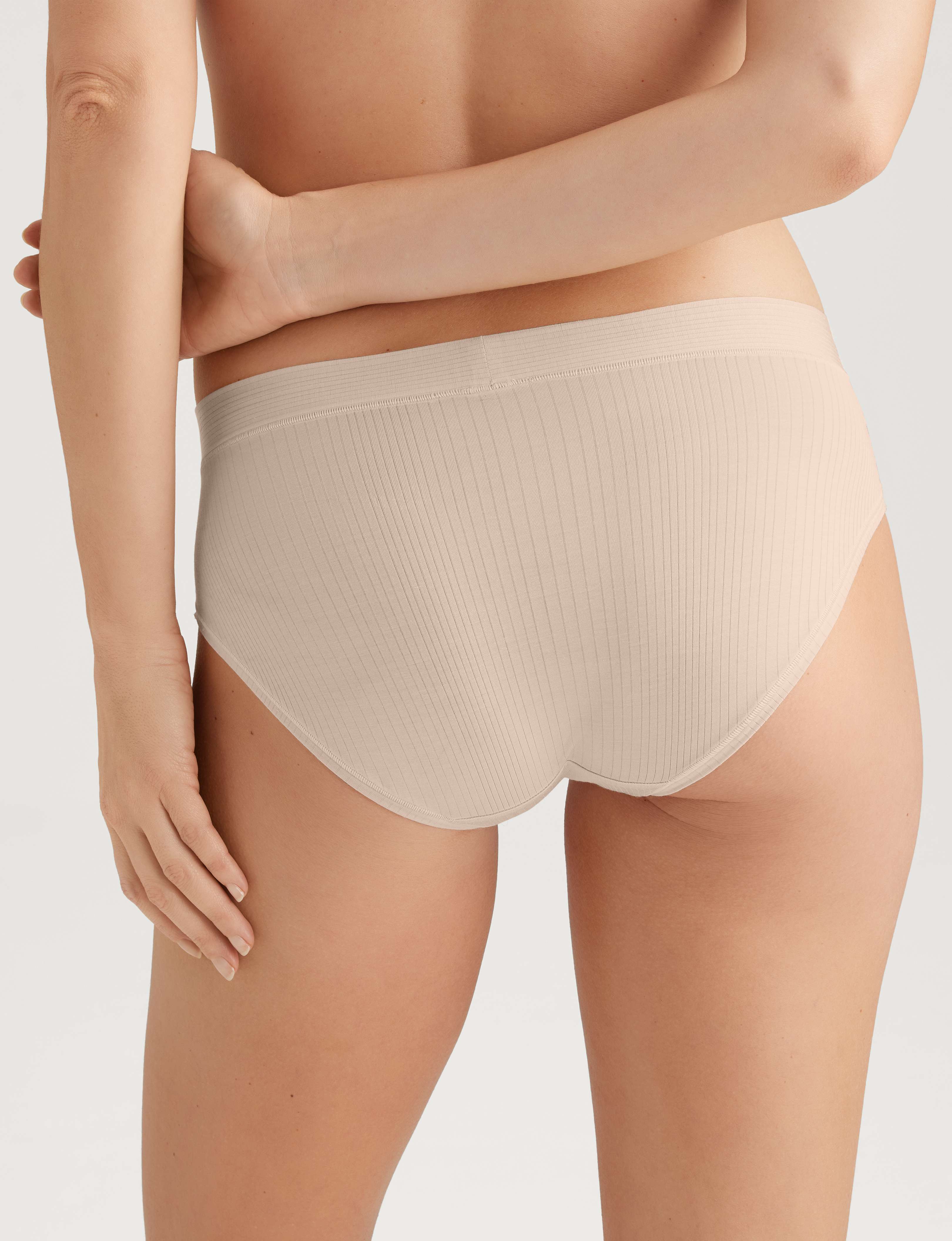 Women's Second Skin Luxe Rib Brief (5-Pack) - Image 7