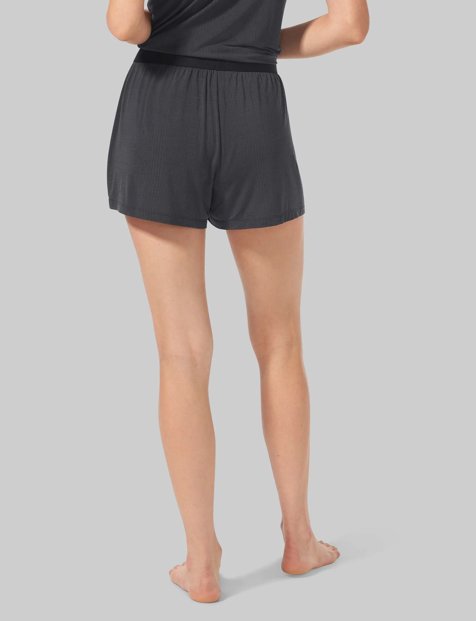 Women's Second Skin Luxe Rib Sleep Short - Image 55