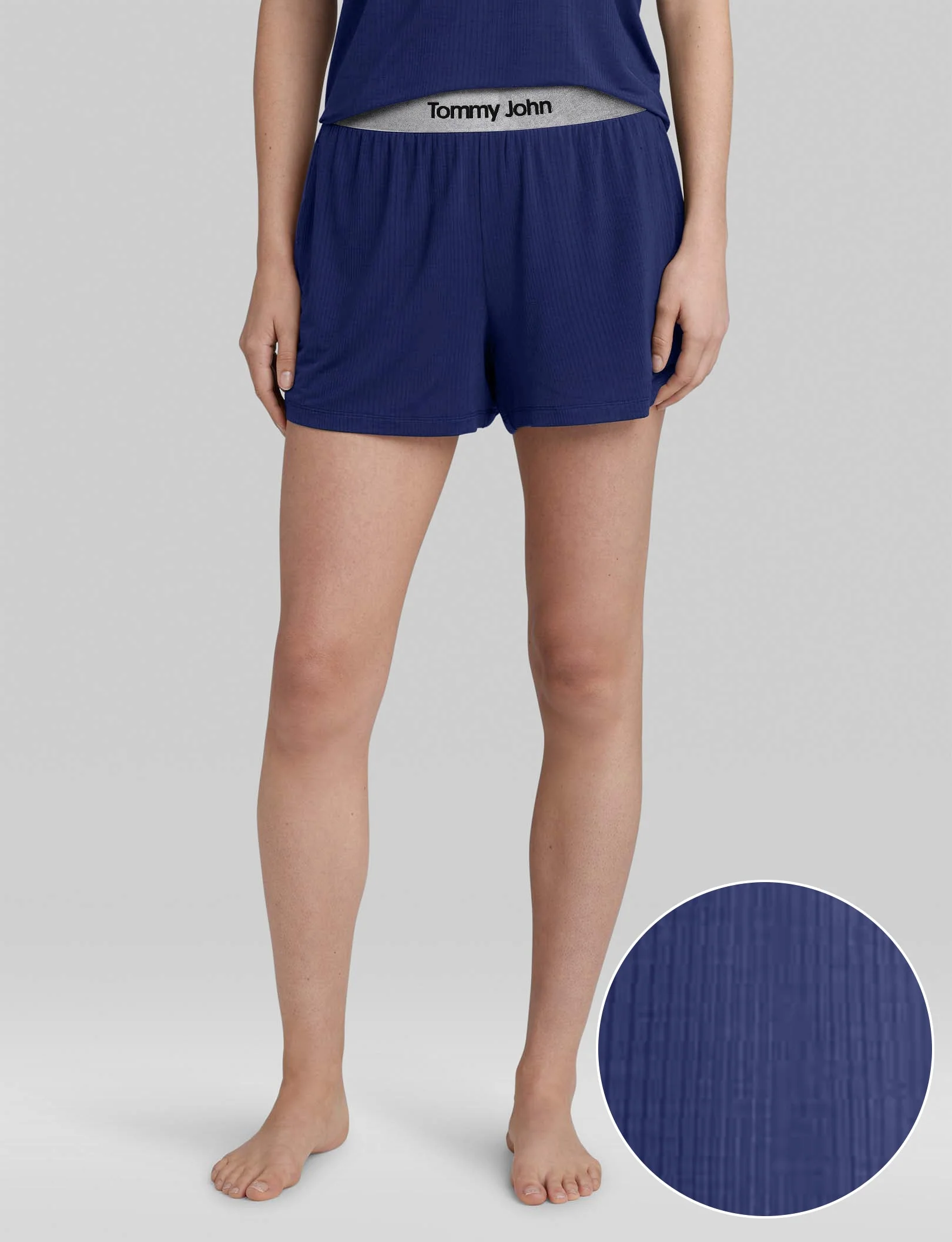 Women's Second Skin Luxe Rib Sleep Short - Image 62