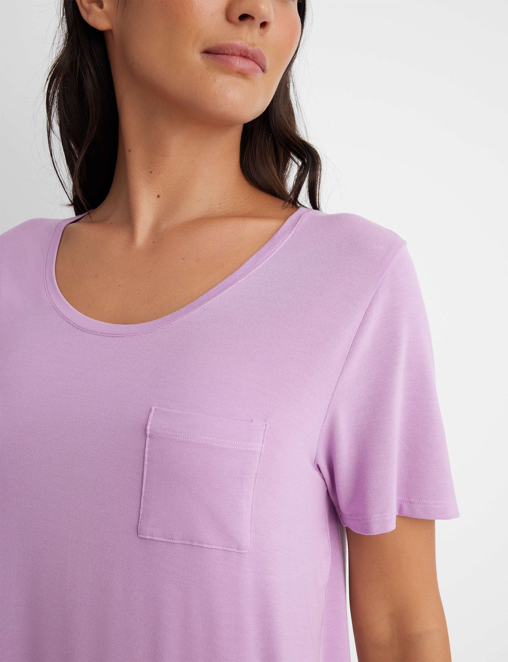 Women's Second Skin Sleep Pocket Tee - Image 9