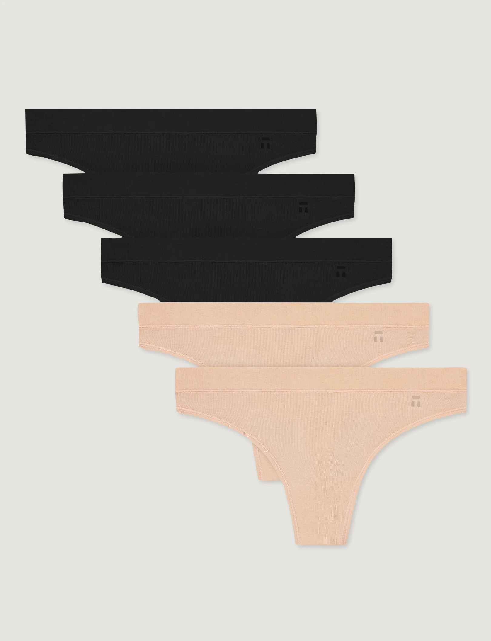Women's Second Skin Thong (5-Pack) - Image 3