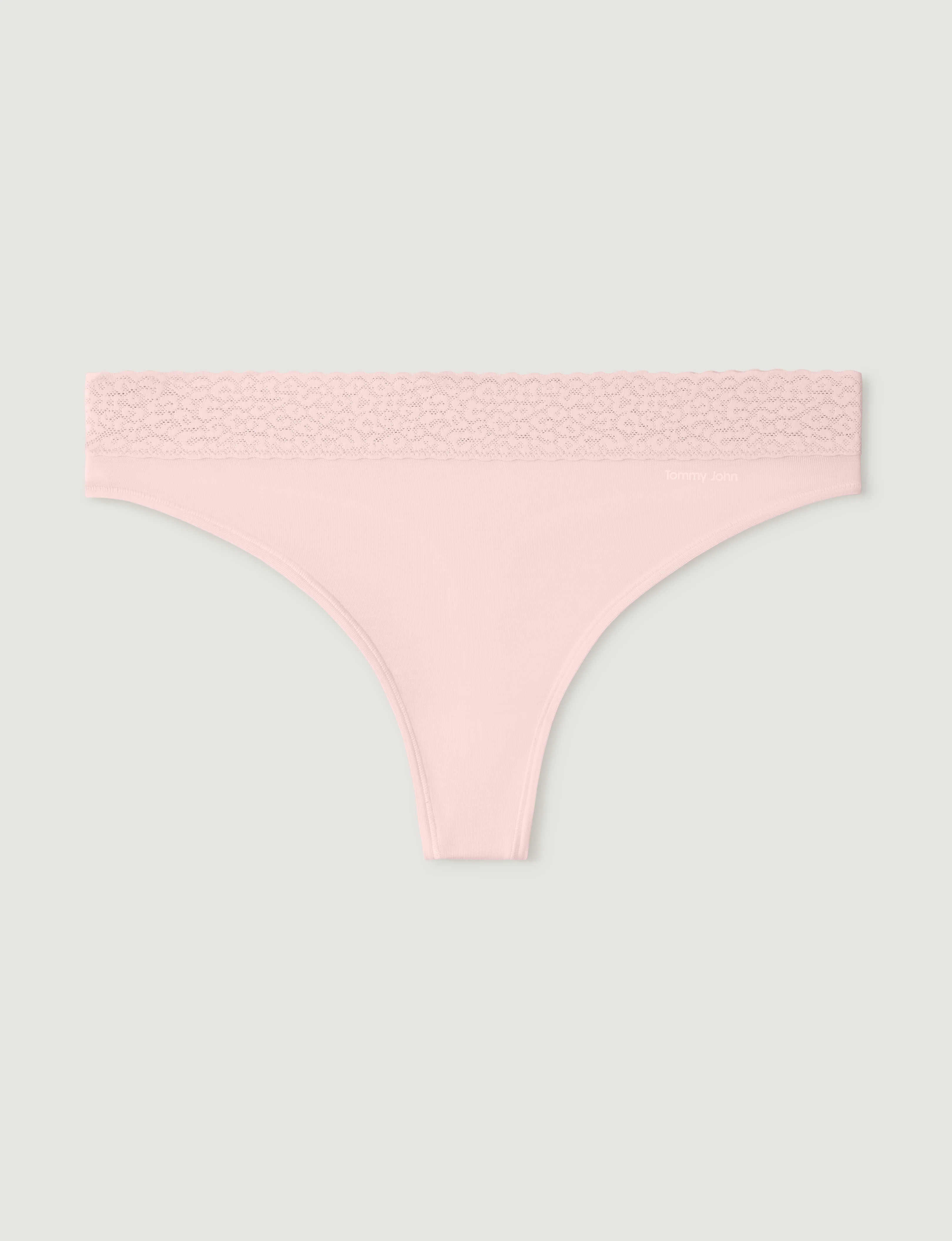 Women's Second Skin Thong, Lace Waist - Image 33