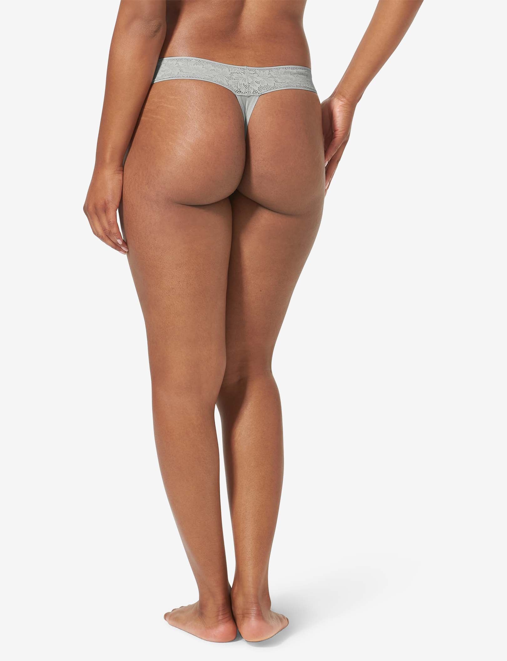 Women's Second Skin Thong, Lace Waist - Image 112