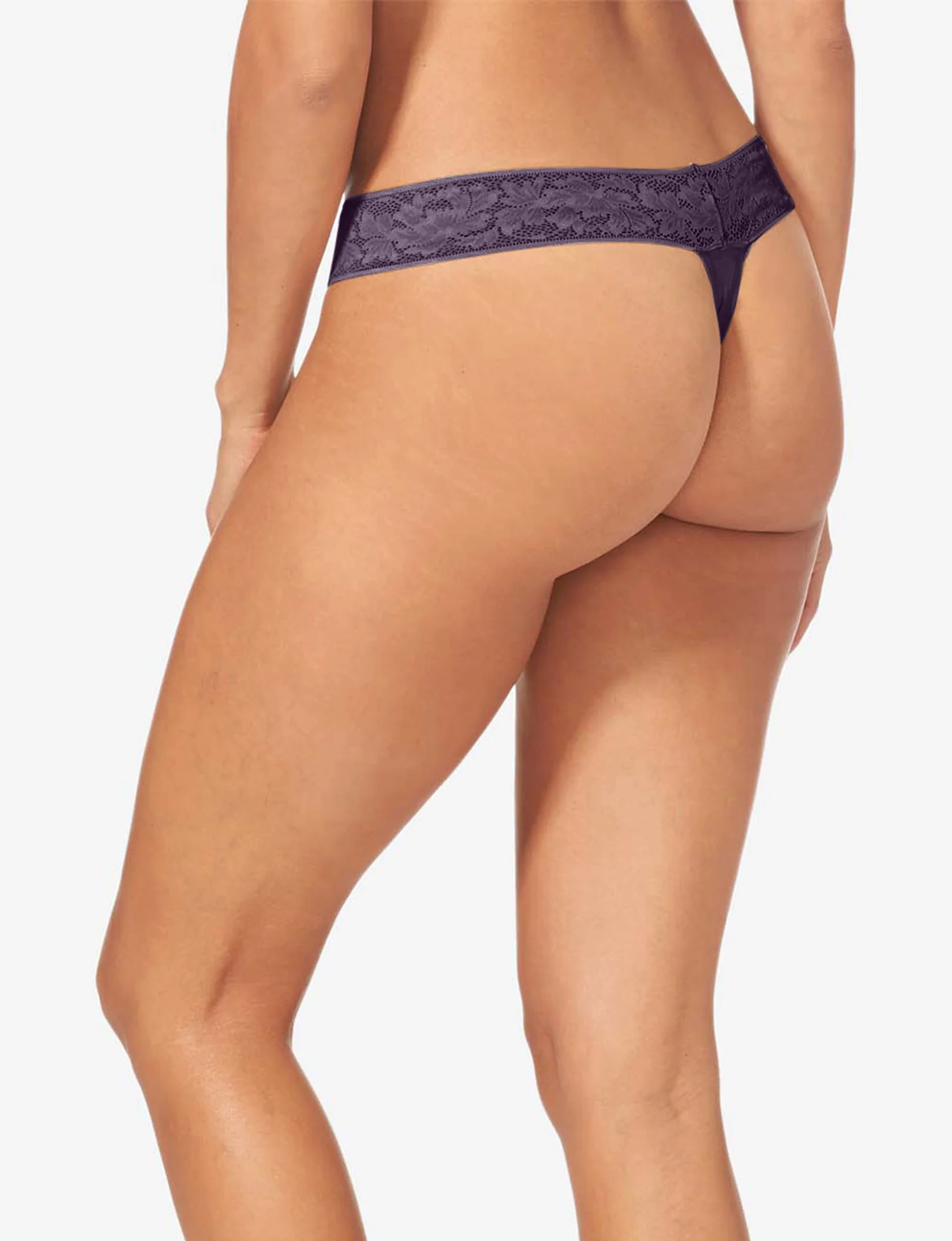 Women's Second Skin Thong, Lace Waist - Image 115