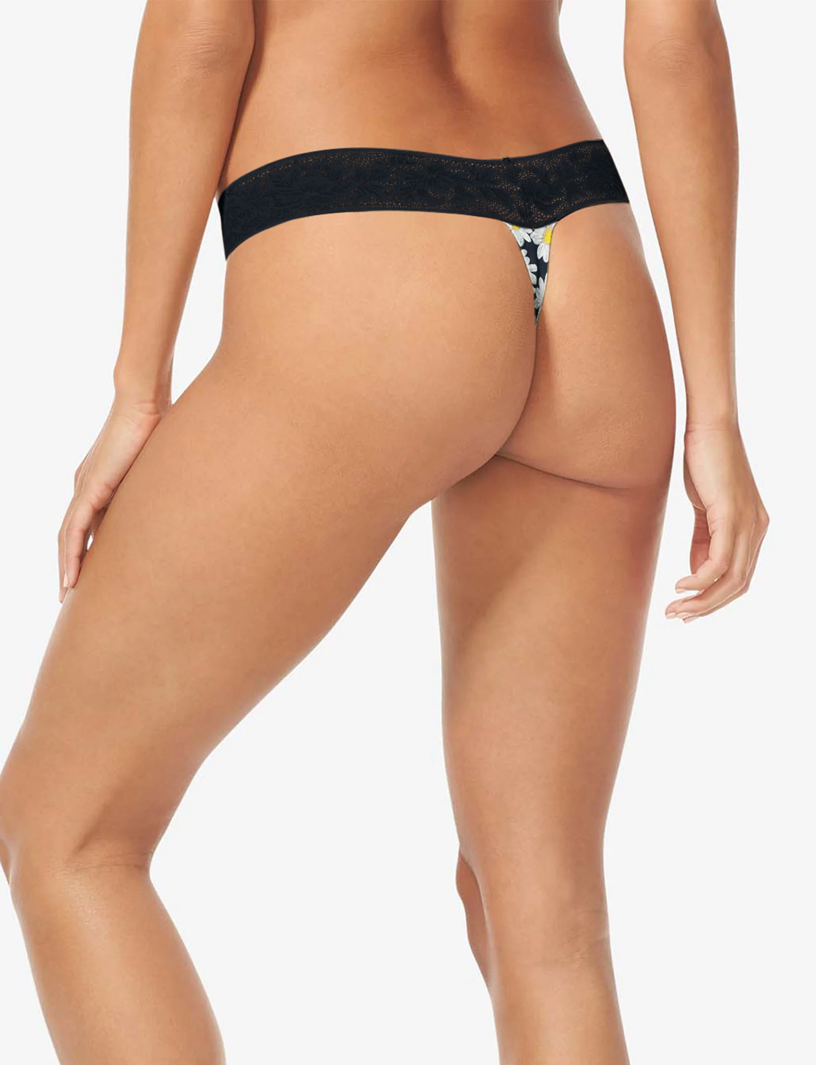 Women's Second Skin Thong, Lace Waist - Image 120