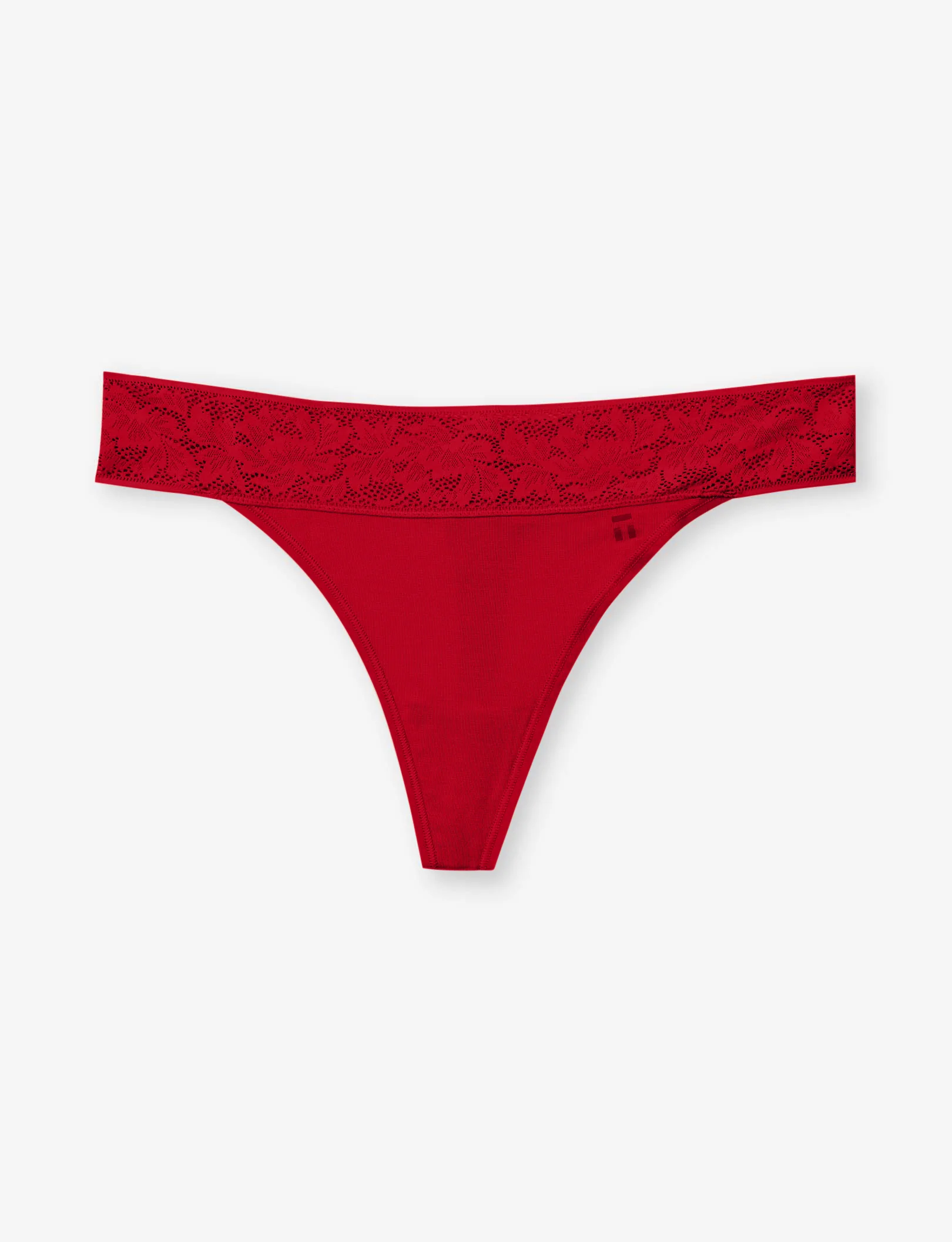 Women's Second Skin Thong, Lace Waist - Image 123