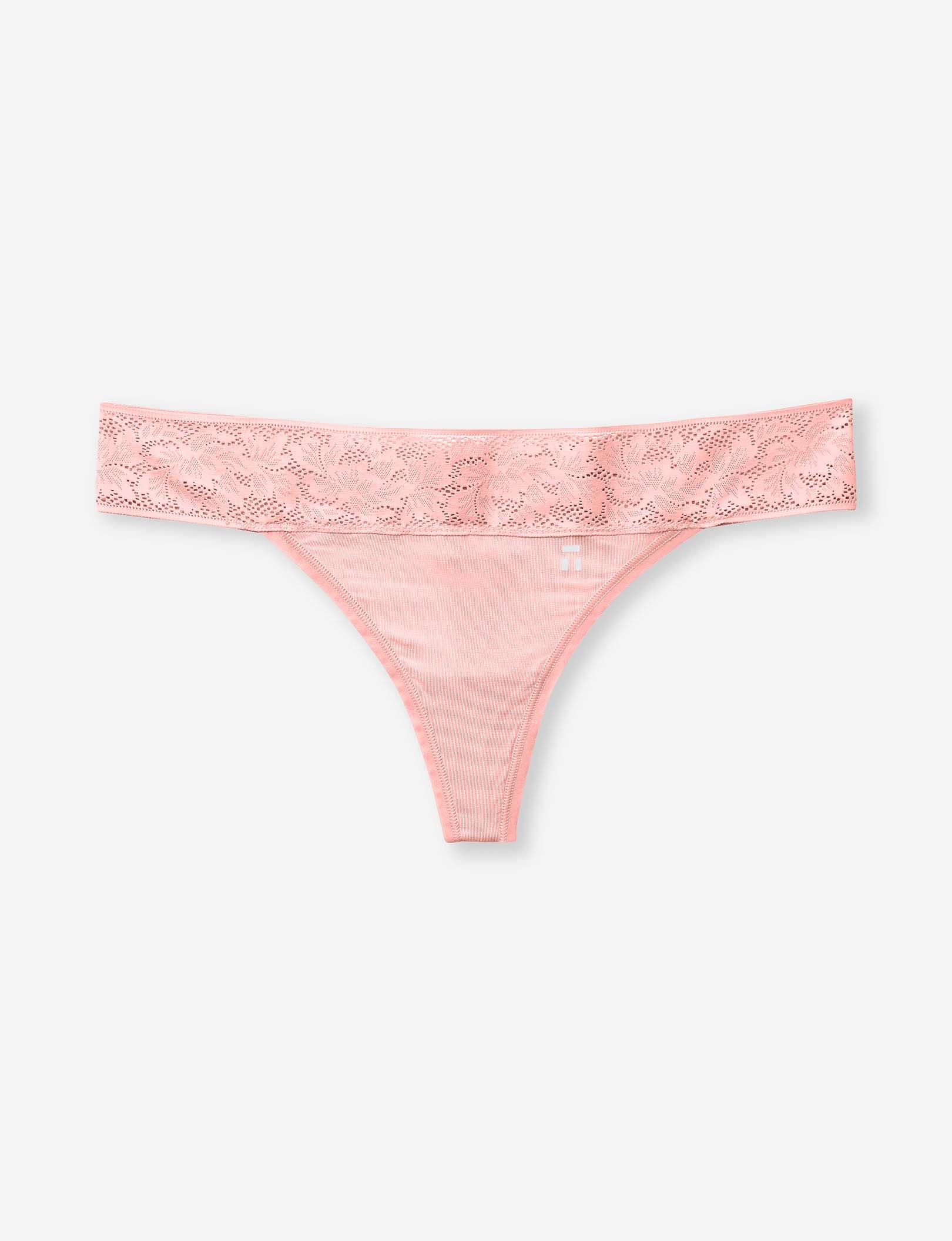 Women's Second Skin Thong, Lace Waist - Image 136
