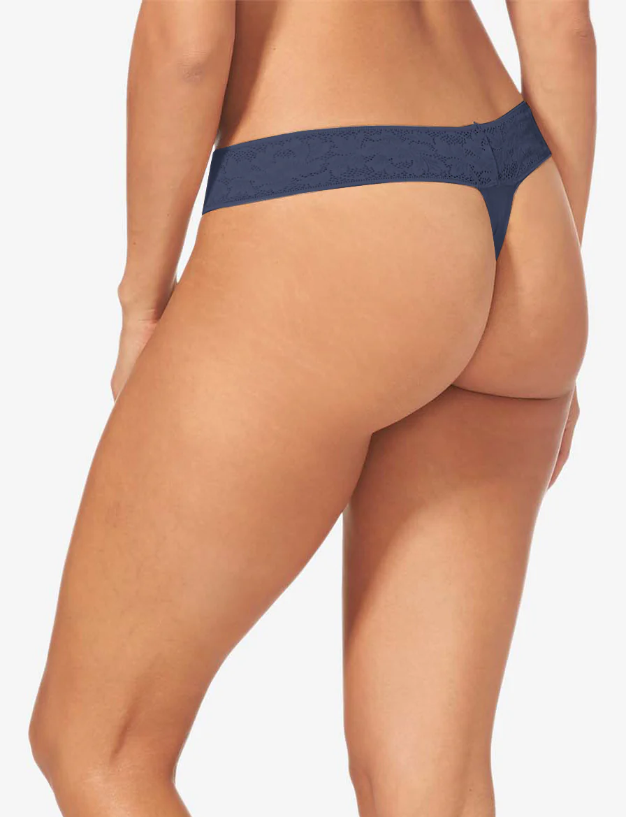 Women's Second Skin Thong, Lace Waist - Image 141
