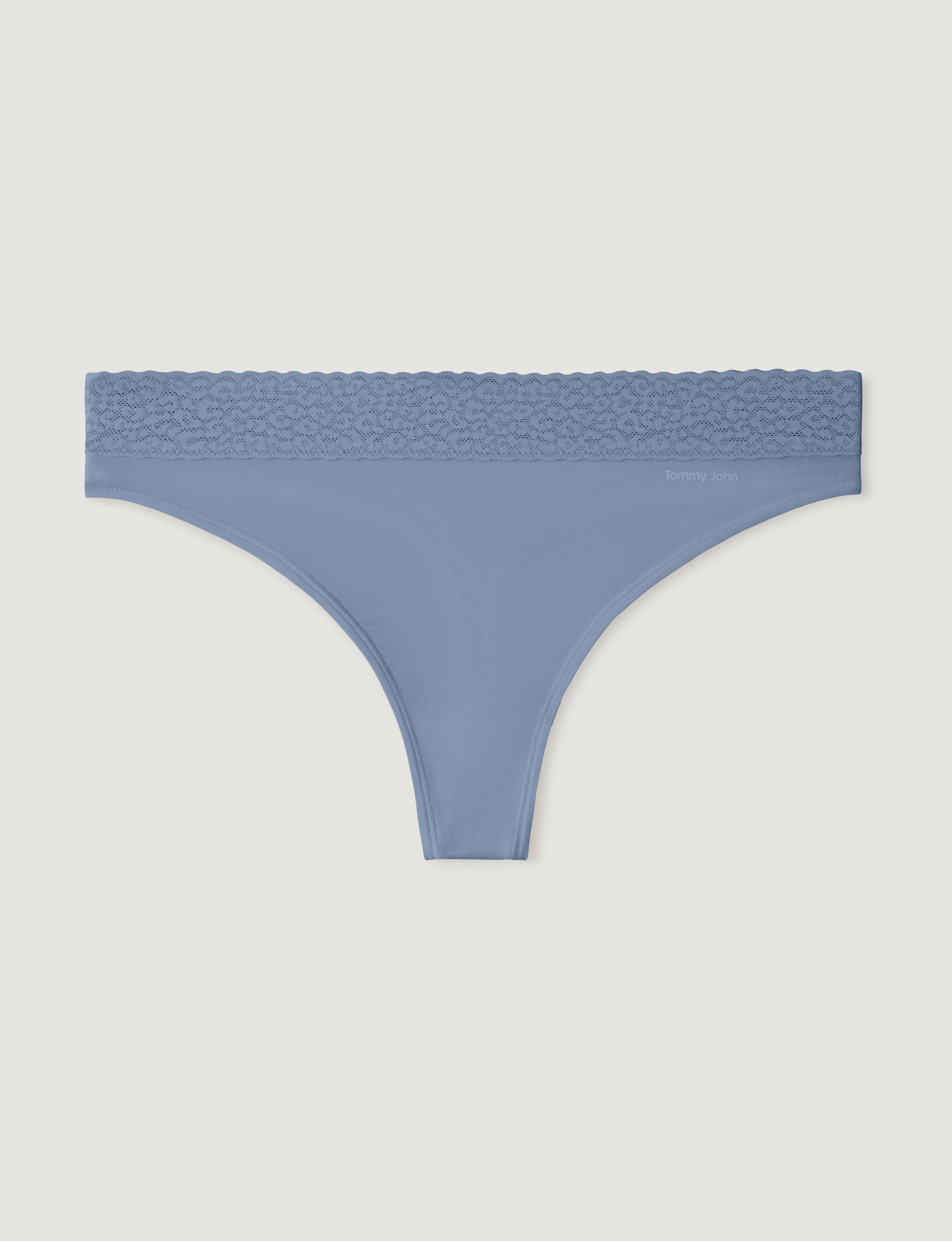 Women's Second Skin Thong, Lace Waist - Image 22