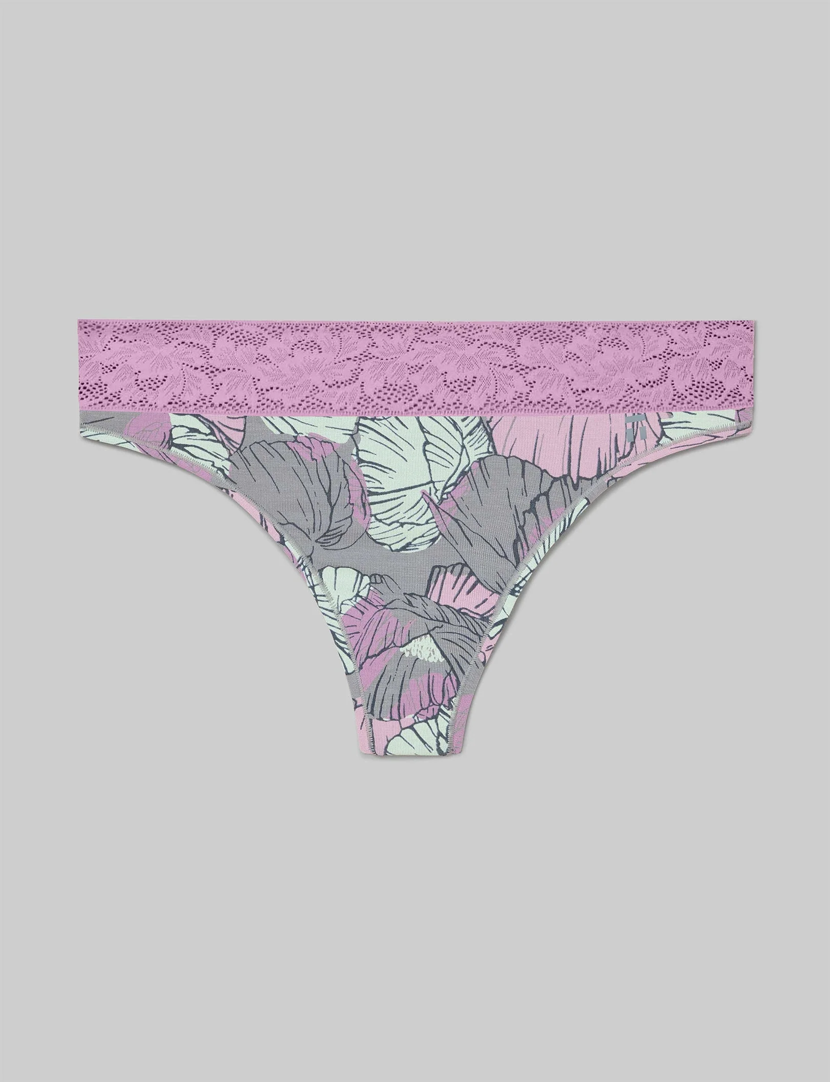 Women's Second Skin Thong, Lace Waist - Image 27