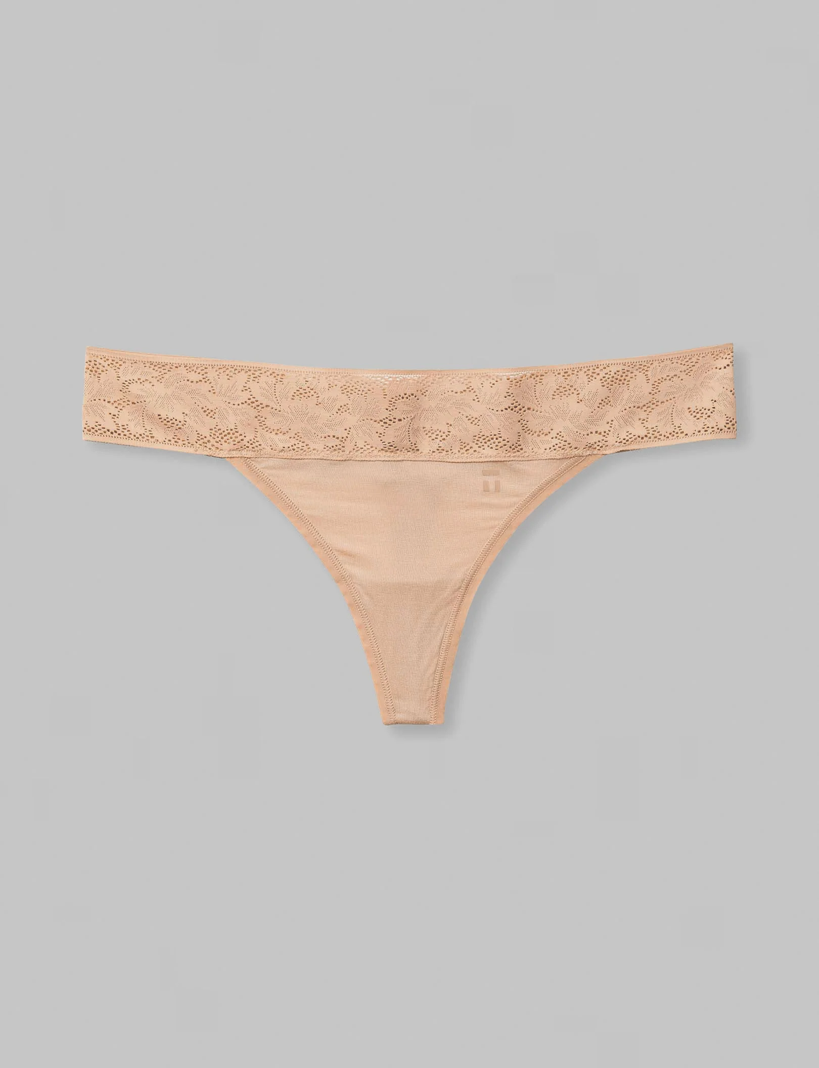 Women's Second Skin Thong, Lace Waist - Image 66