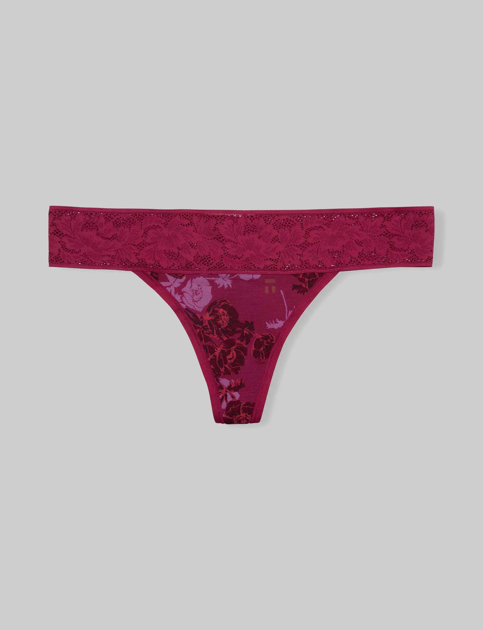 Women's Second Skin Thong, Lace Waist - Image 72