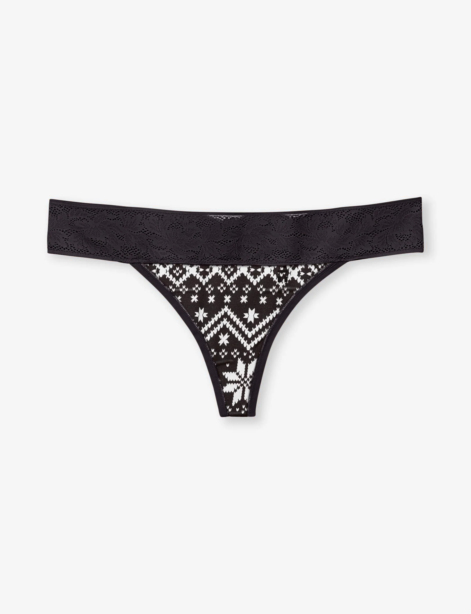 Women's Second Skin Thong, Lace Waist - Image 92