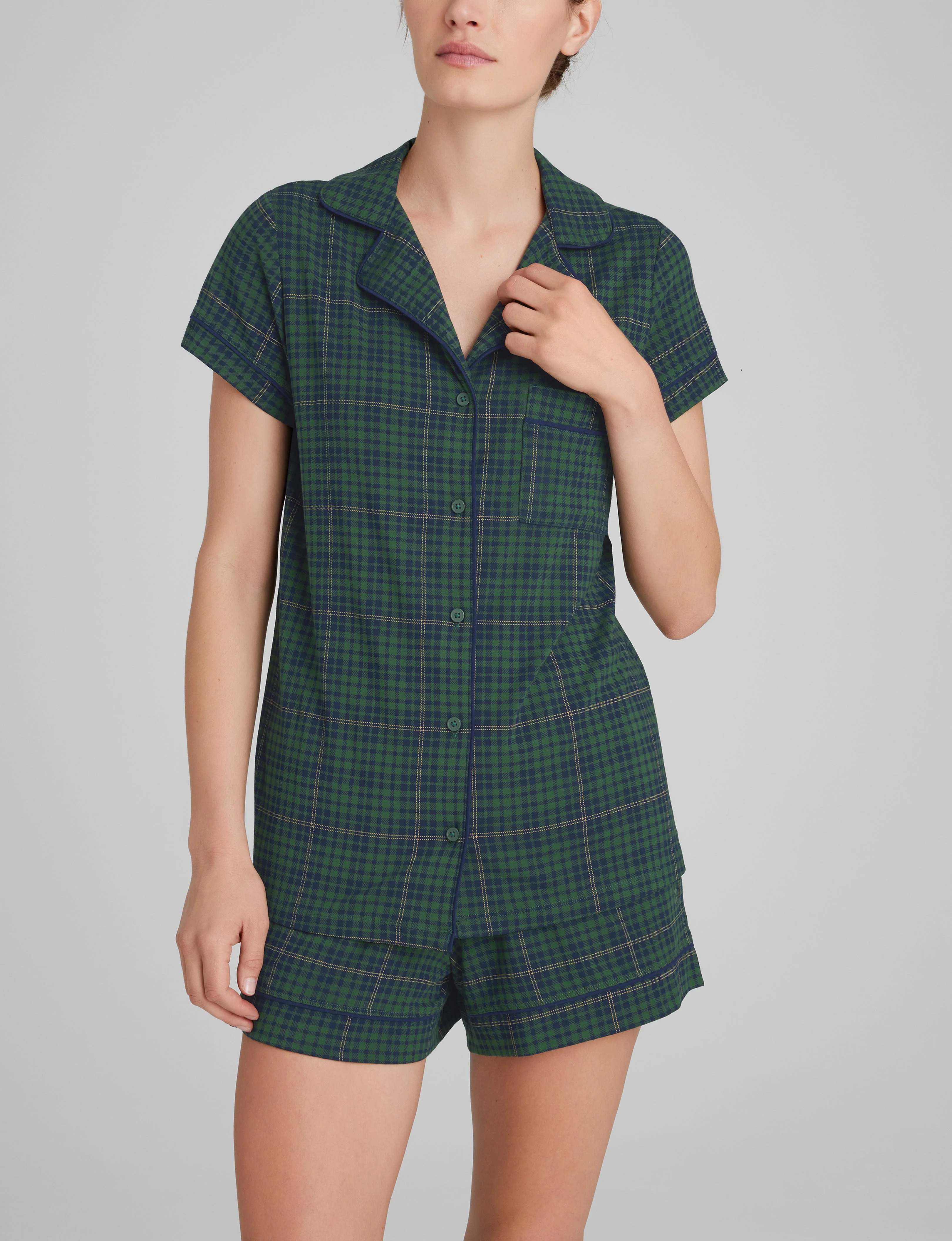 Women's Downtime Pajama Top & Short Set - Image 59