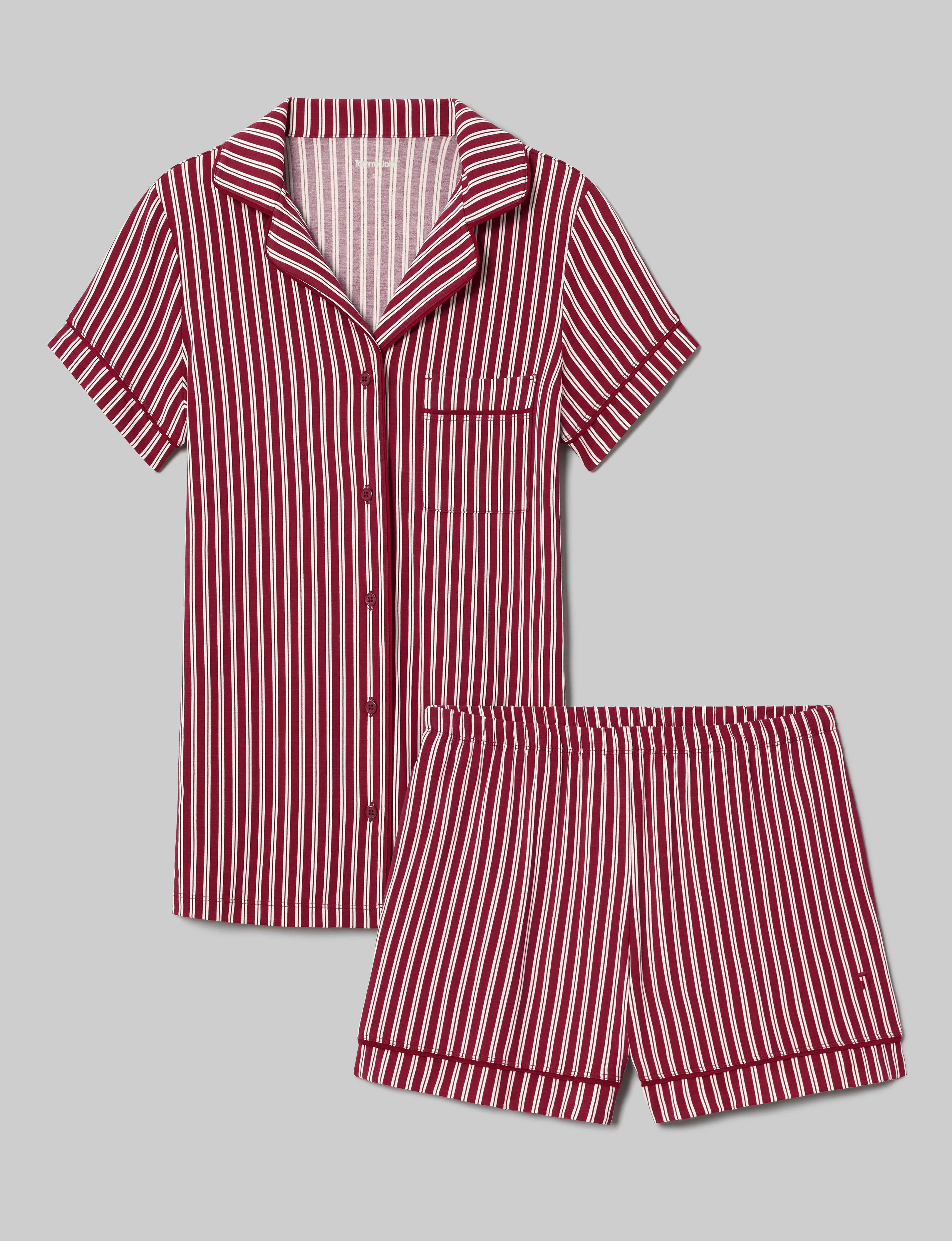 Women's Downtime Pajama Top & Short Set - Image 7