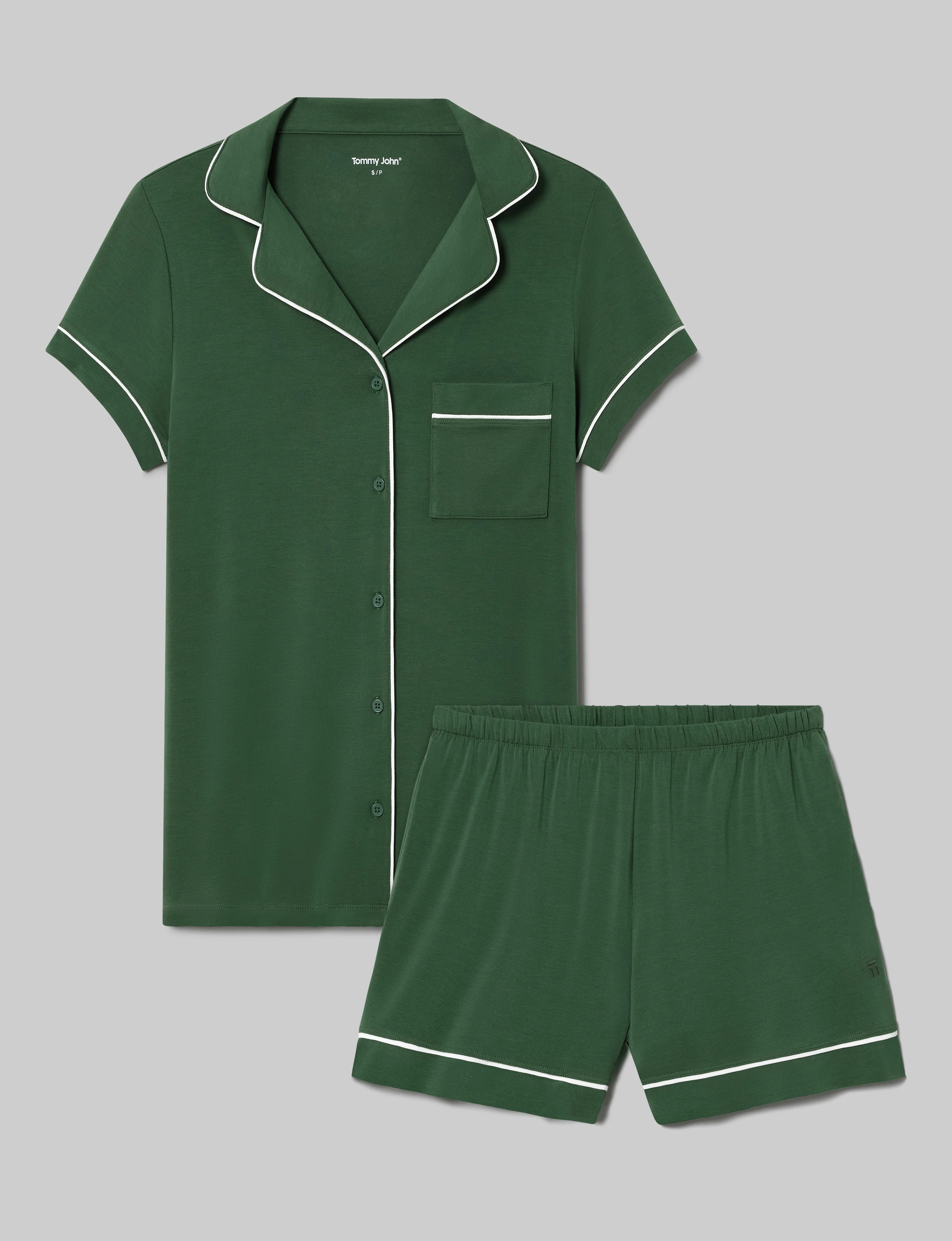 Women's Downtime Pajama Top & Short Set - Image 8