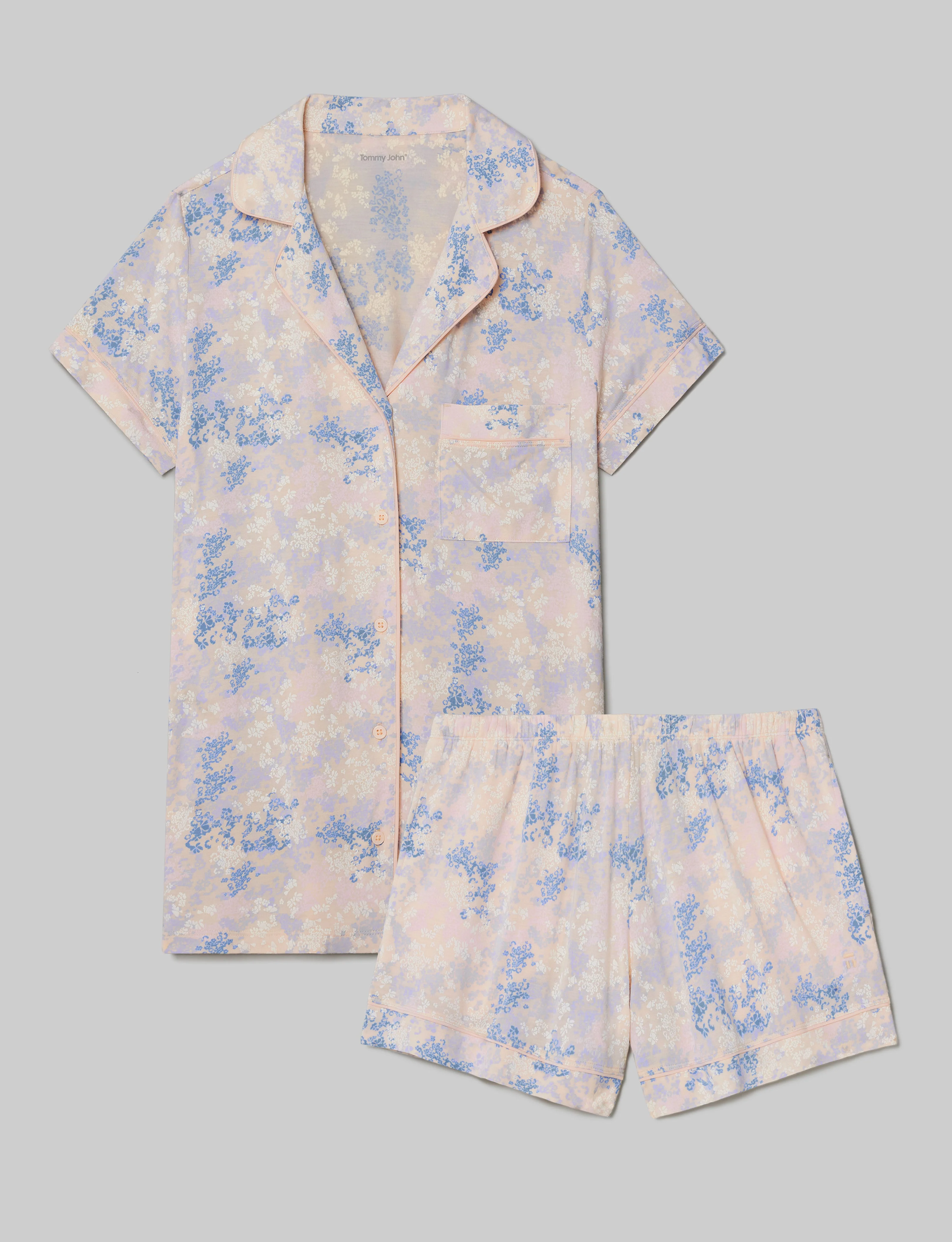 Women's Downtime Pajama Top & Short Set - Image 9